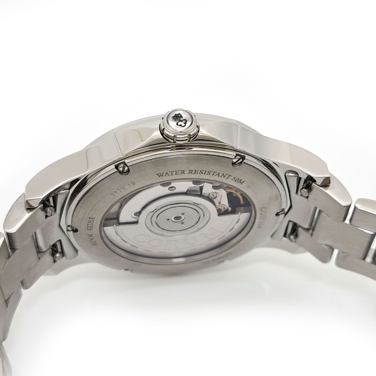  コルム アドミラルズカップ レジェンド 38 082 200 20 自動巻き ステンレススティール メンズ CORUM 時計 韓国風 自動巻き時計 腕時計(アナログ)