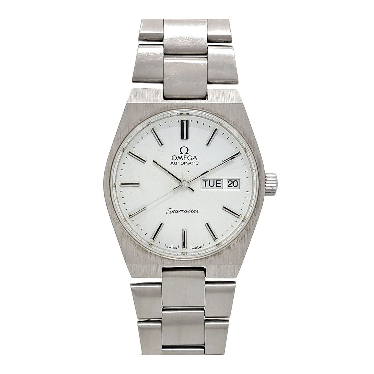オメガ シーマスター デイデイト 166 0125 自動巻き ステンレススティール メンズ ボーイズ OMEGA 時計