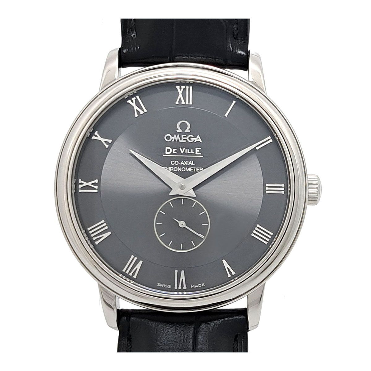 オメガ デヴィル プレステージ コーアクシャル 4813 40 01 自動巻き ステンレススティール メンズ OMEGA 時計