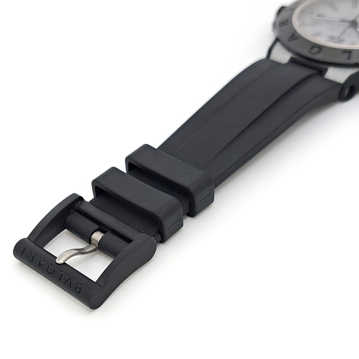  ブルガリ ディアゴノ マグネシウム DG41SMC 自動巻き マグネシウム メンズ BVLGARI 時計 肌触り良好 自動巻き時計 腕時計(アナログ)