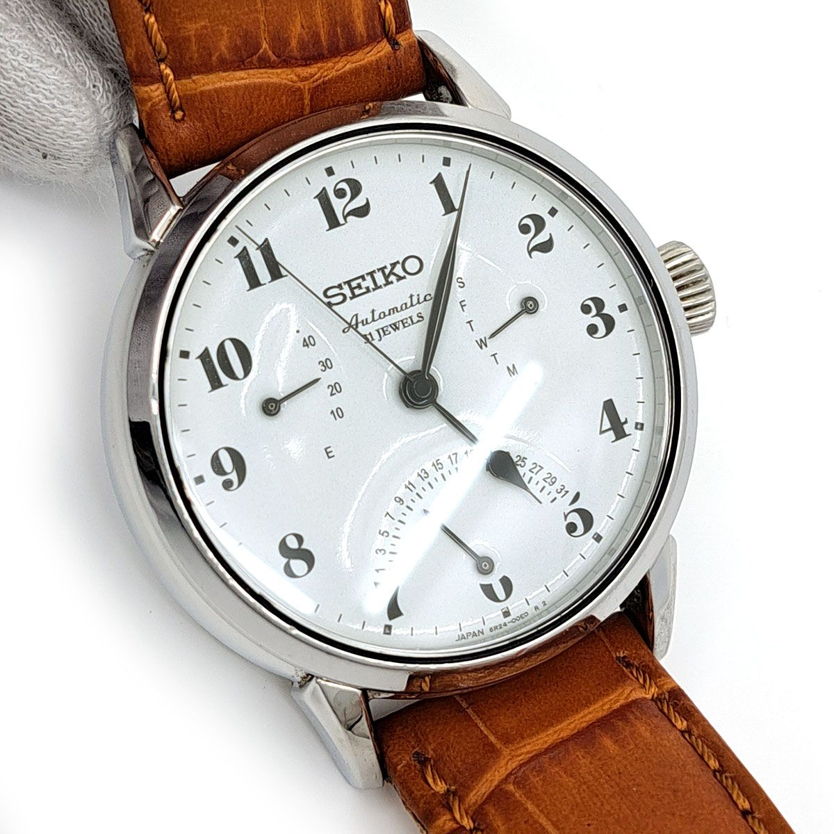  セイコー プレサージュ 琺瑯 渡辺力 SARD007 自動巻き ステンレススティール メンズ SEIKO 時計 ワードローブ 自動巻き時計 腕時計(アナログ)