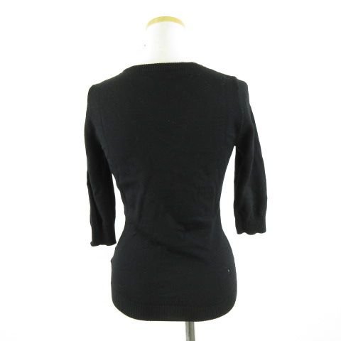 バーバリーブルーレーベル BURBERRY BLUE LABEL ニット ヘンリーネック