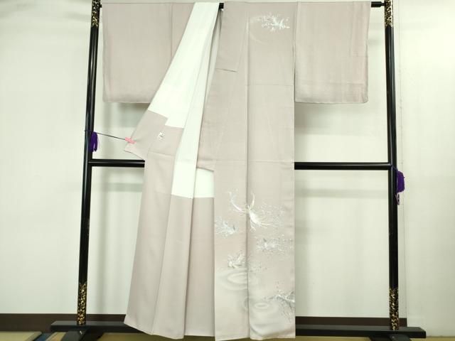 平和屋本店○極上 金彩友禅 卓越技能者・名工・和田光正 訪問着 鳳凰