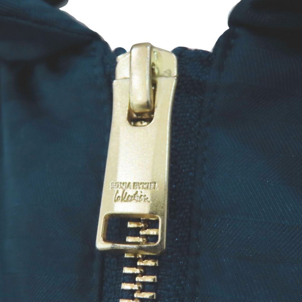 お値下げ中【未使用】ソニアリキエル　ダウンジャケット　ネイビー　40サイズ お値下げ中【未使用】ソニアリキエル ダウンジャケット ネイビー 40