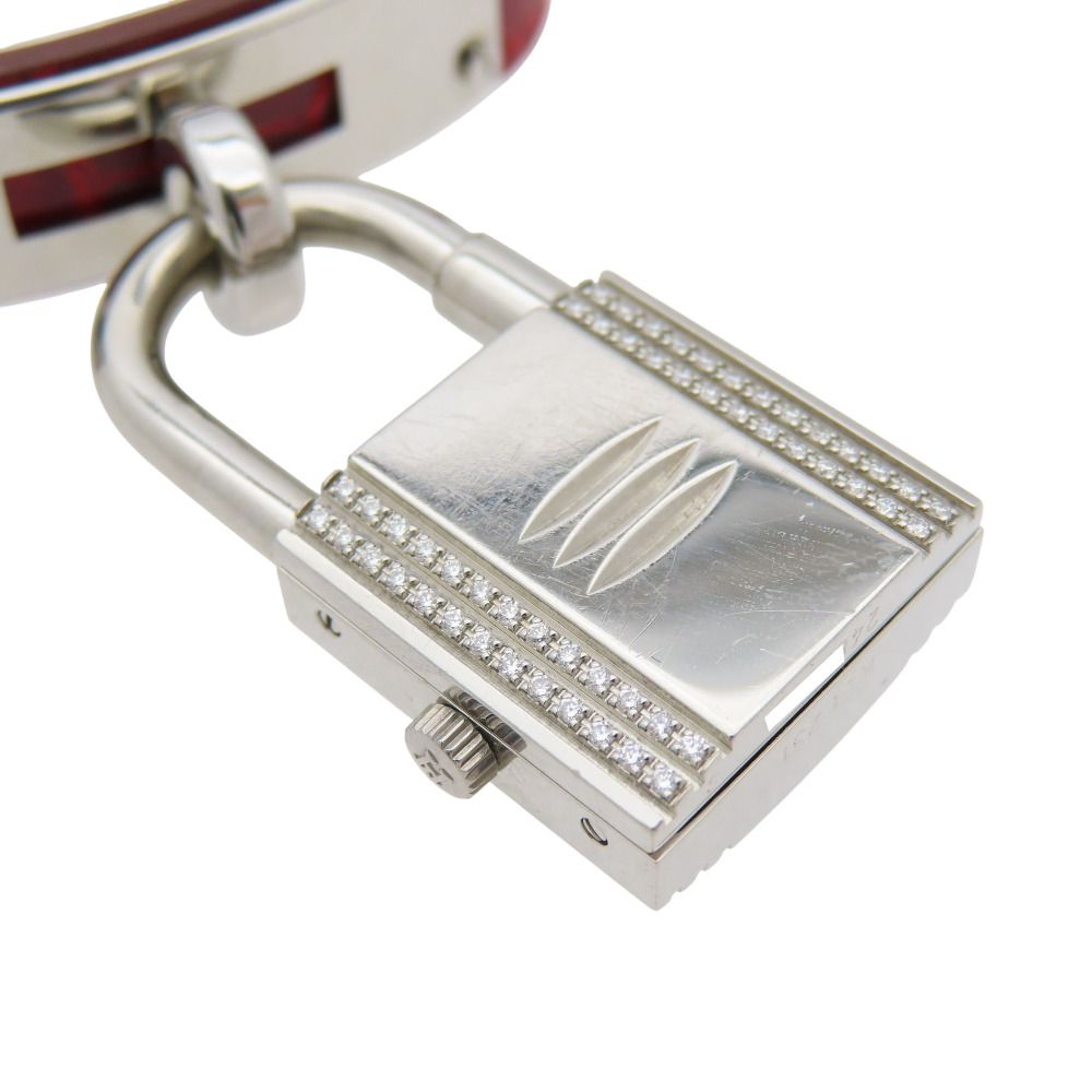 美品 エルメス ケリー ウォッチ ダイヤ KE1.231 クオーツ 腕時計 SS