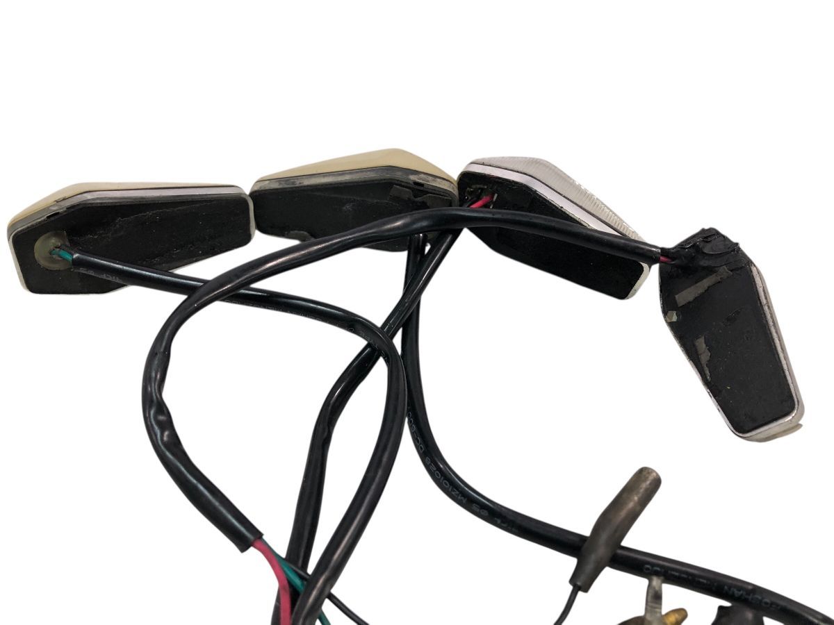 Kawasaki ZXR250 ZX250C C2 45ps ウィンカー LED前後 作動OK 交換