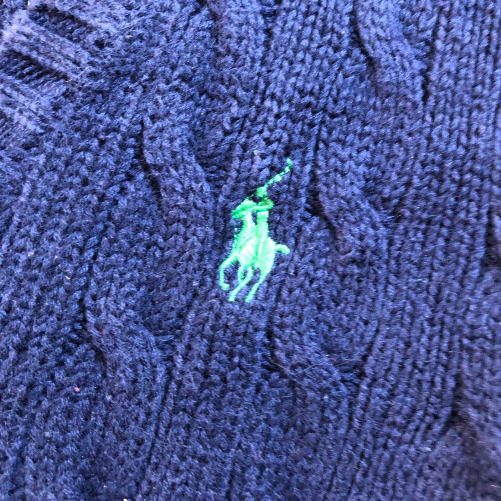 1443 RALPH LAUREN SPORT セーター ネイビー S ラルフローレンスポーツ 