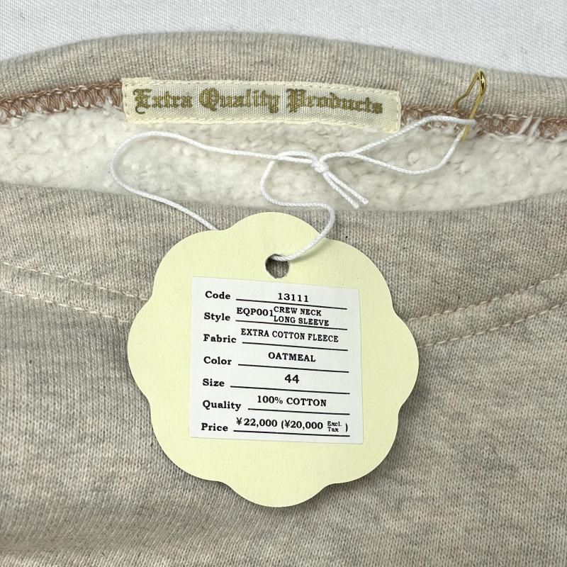 中古】Old Homesteader Extra Cotton Fleece サイズ44 オートミール