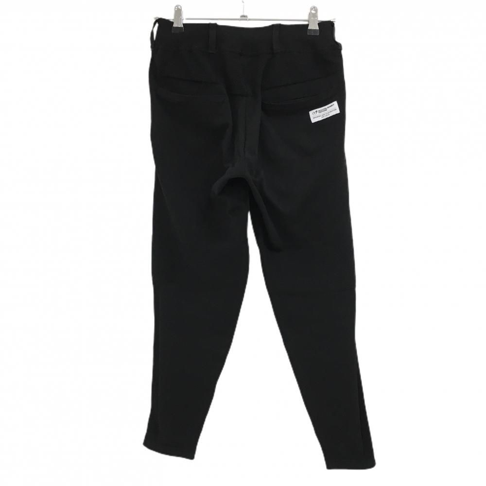 マスターバニー ニットパンツ 黒 ストレッチ ウエストゴム レディース