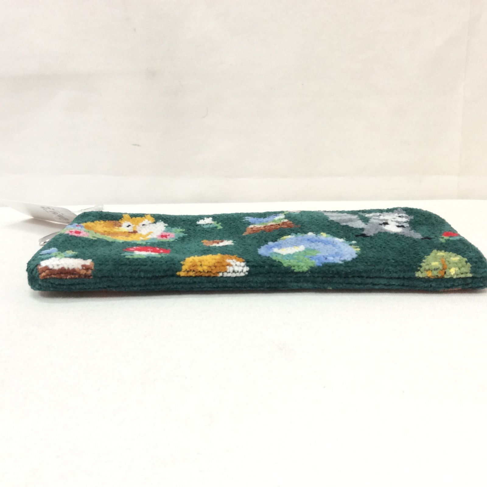 新品☆FEILER フェイラー インザフォレスト デザインポーチ グリーン 