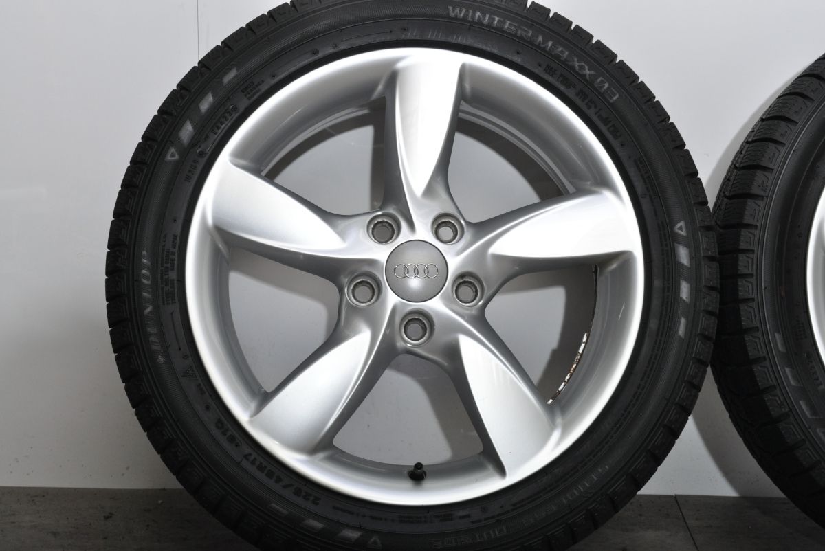 バリ溝】AUDI アウディ 8V型 A3 純正 17in 6J +48 PCD112 ダンロップ