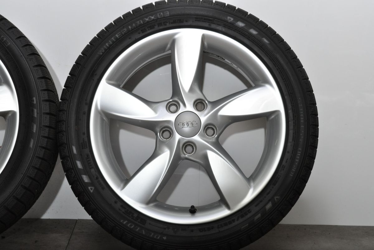 バリ溝】AUDI アウディ 8V型 A3 純正 17in 6J +48 PCD112 ダンロップ