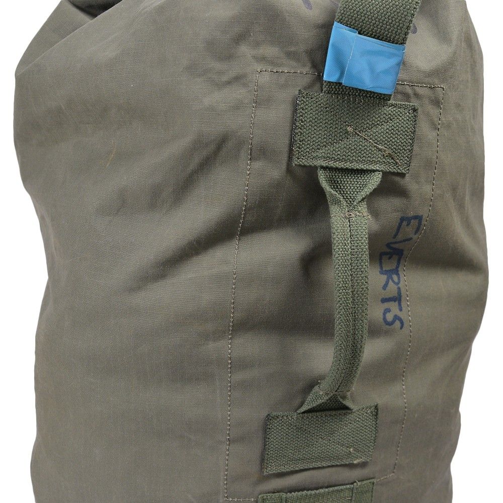 希少　オランダ軍　軍放出品　大型ダッフルバック オランダ軍放出品 リップストップ素材 ダッフルバッグ IDポケット付