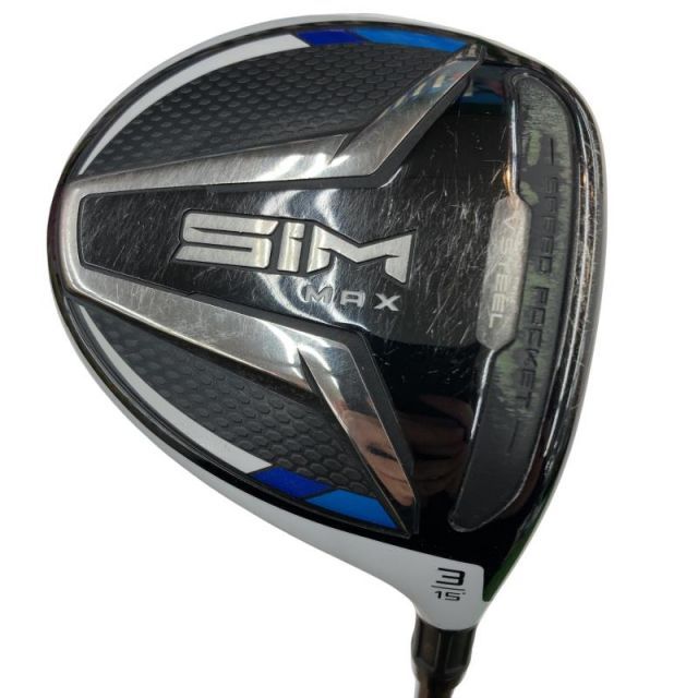 中古】 テーラーメイド SIM MAX 3W フェアウェイウッド FW TENSEI BLUE