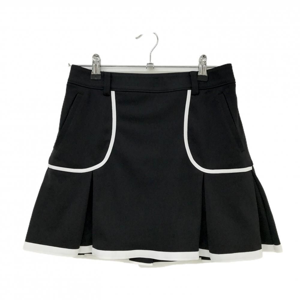 アルチビオ　レディース ゴルフ スカート 38 アルチビオ スカート 黒 裾プリーツ 裏地付 レディース 38(M) ゴルフ