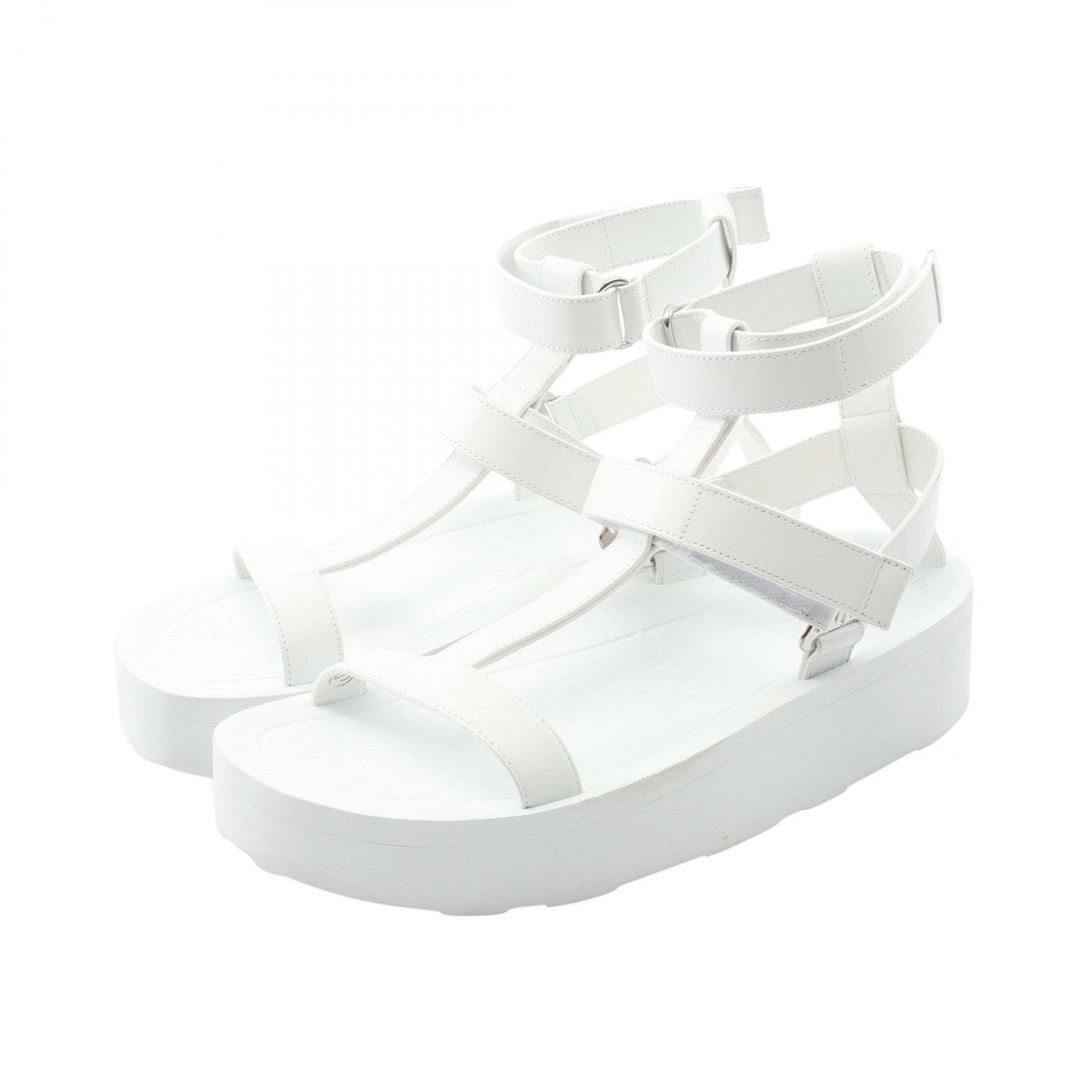 エルメス HERMES サンダル エニド レザー サンダル レディース Used A