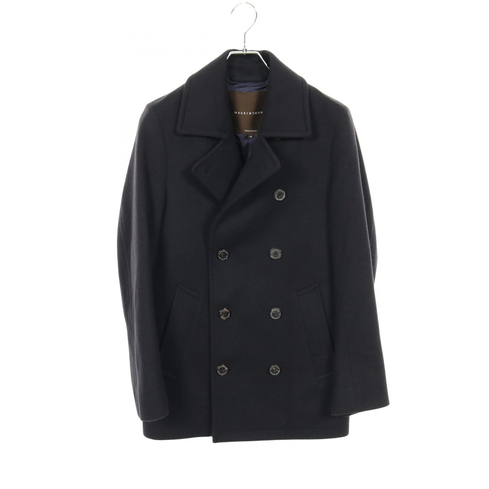マッキントッシュ Mackintosh ピーコート ブラック ウール Pコート