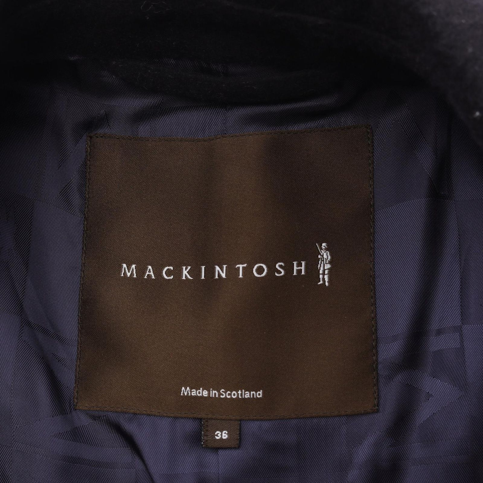 マッキントッシュ Mackintosh ピーコート ブラック ウール Pコート