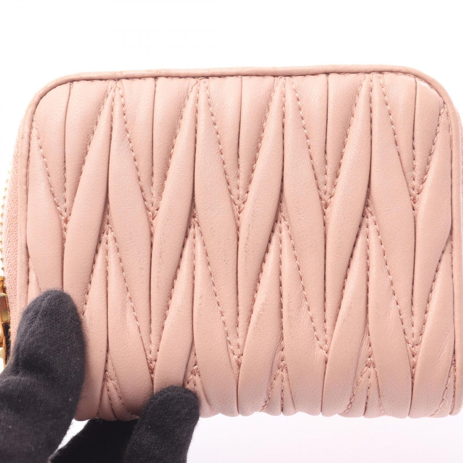 ミュウ ミュウ Miu Miu コインケース MATELASSE