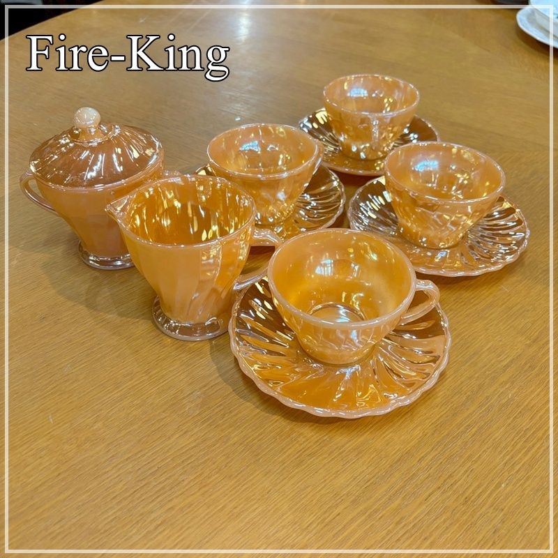 Anchor Hocking 食器セット Fire King 3 Piece Anchor Hocking Dish Set Anchor Hocking 20-Piece
