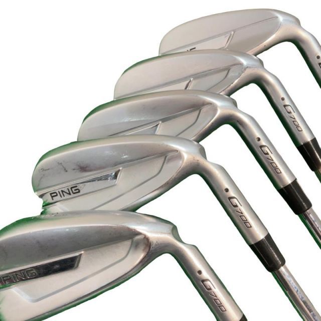 中古】 ピン G700 5S アイアンセット IR 純正特注シャフト (フレックス