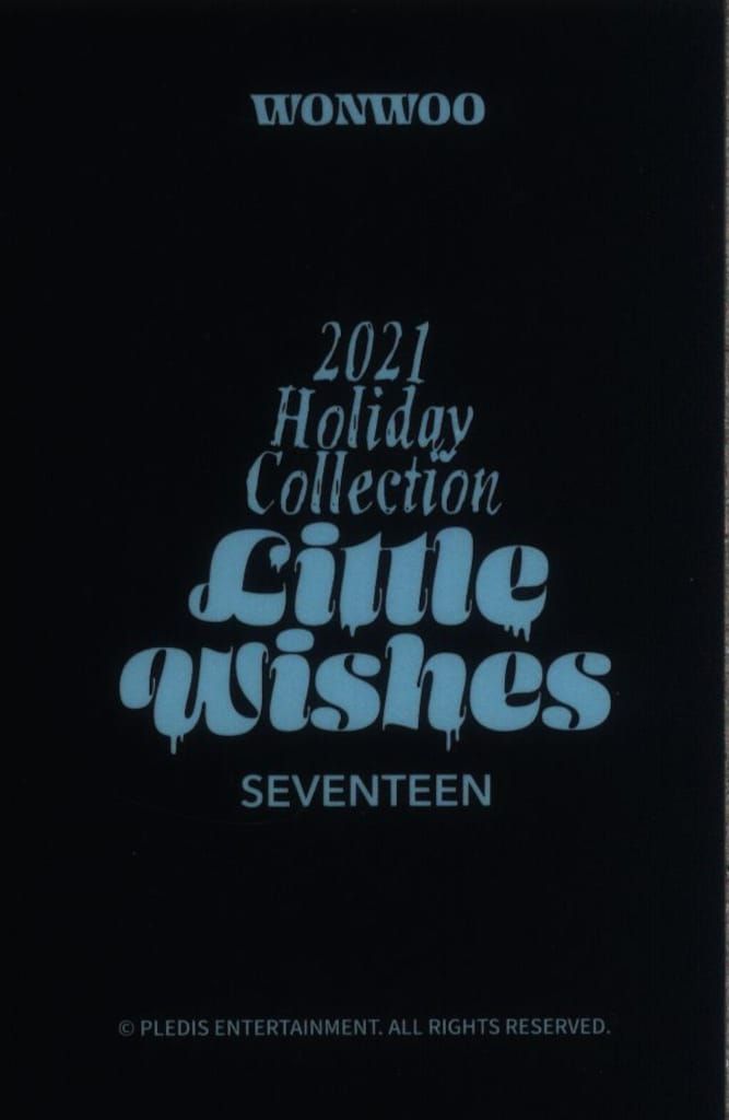 SEVENTEEN WONWOO Holiday Collection Little Wishes パジャマ