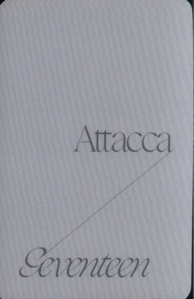SEVENTEEN lazada VC VERNON Attacca