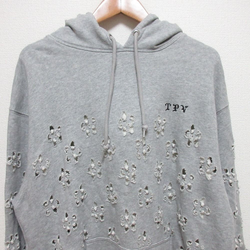 良品 TOGA ARCHIVES トーガ アーカイブス Flower cut out hoodie