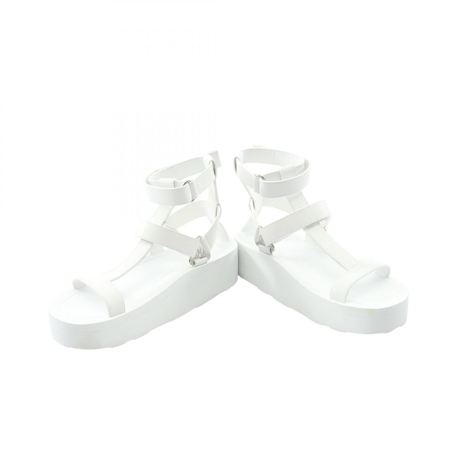 エルメス HERMES サンダル エニド レザー サンダル レディース Used A