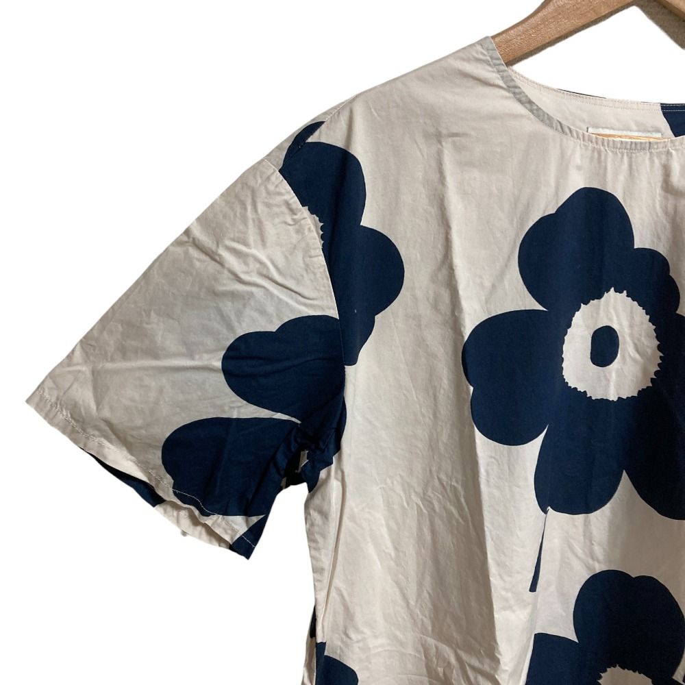 美品 marimekko マリメッコ ウニッコ フレアワンピース サイズ38  