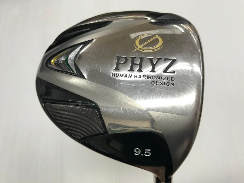 ブリヂストン PHYZ 2013 9.5度 PZ-503W Sフレックス ドライバー 中古