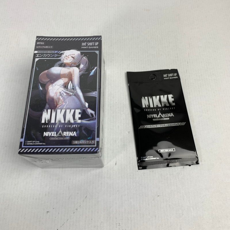 【未使用品】 勝利の女神：NIKKE NIVEL ARENA ブースターパック BOX プロモカード付き 【080-251029-ky-39-fuz】