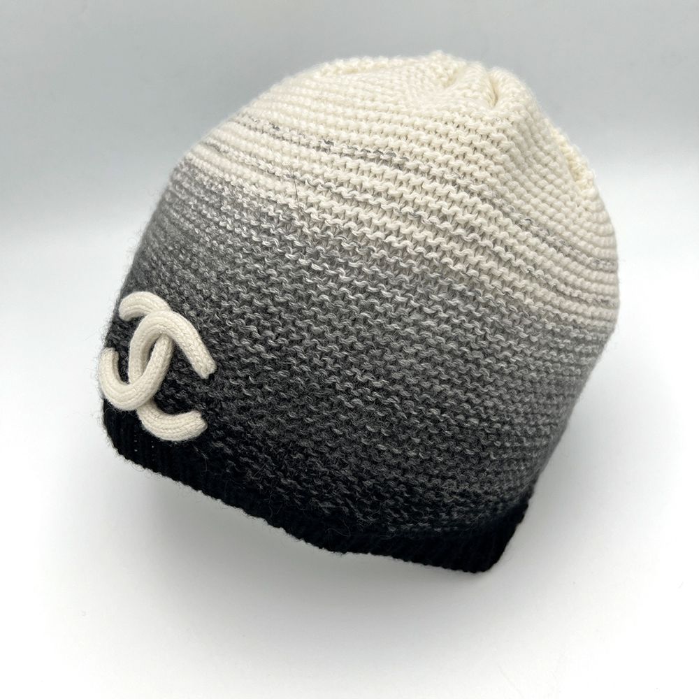 新品・未使用】CHANEL シャネル ニット帽 ニットキャップ AAB435