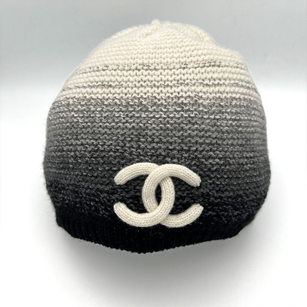 新品・未使用】CHANEL シャネル ニット帽 ニットキャップ AAB435