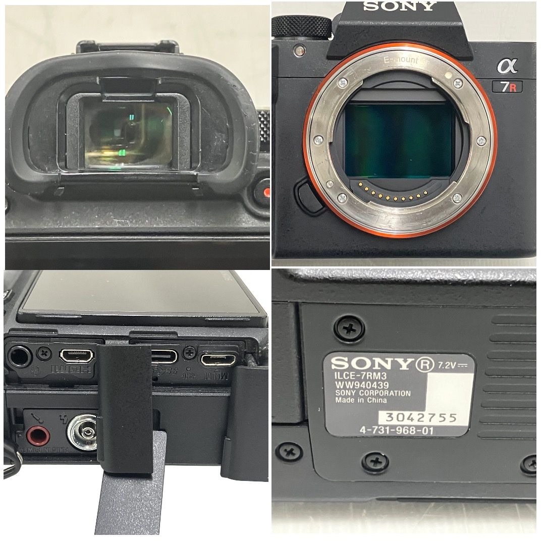 SONY ILCE-7RM3 α7RIII カメラ ボディ 前期型 ソニー ミラーレス 一眼