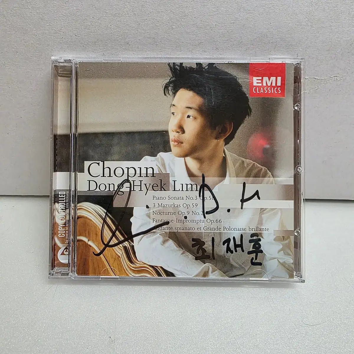 チェリブ リブ　リスパ　ショケ　直筆サインアルバム 21 ピアニスト イム・ドンヒョク ー ショパン リサイタル CD (直筆
