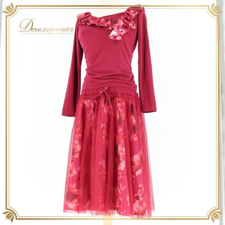 社交ダンス 衣装 チャコット Chacott トップス スカート ツーピース