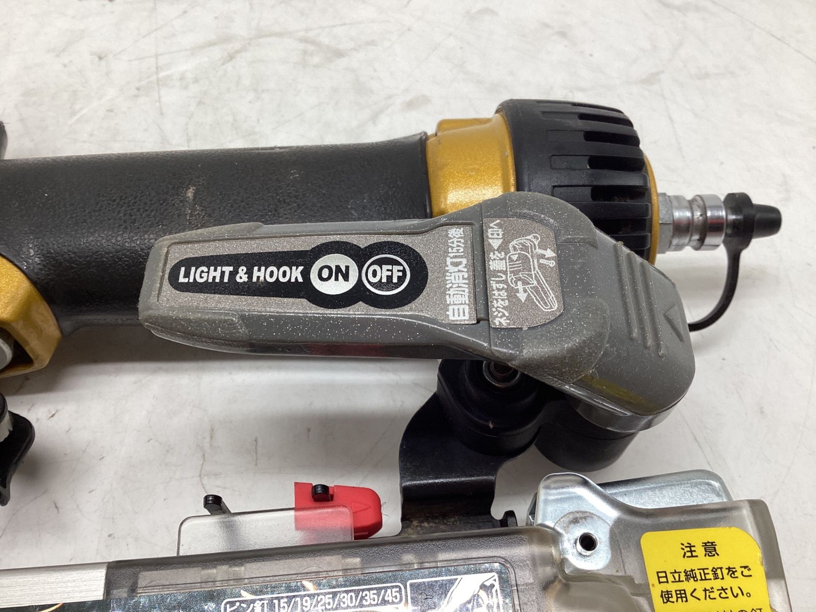 日立 NP45HM 高圧ピン釘打ち機 動作良好 ☆品☆ HITACHI 日立工機