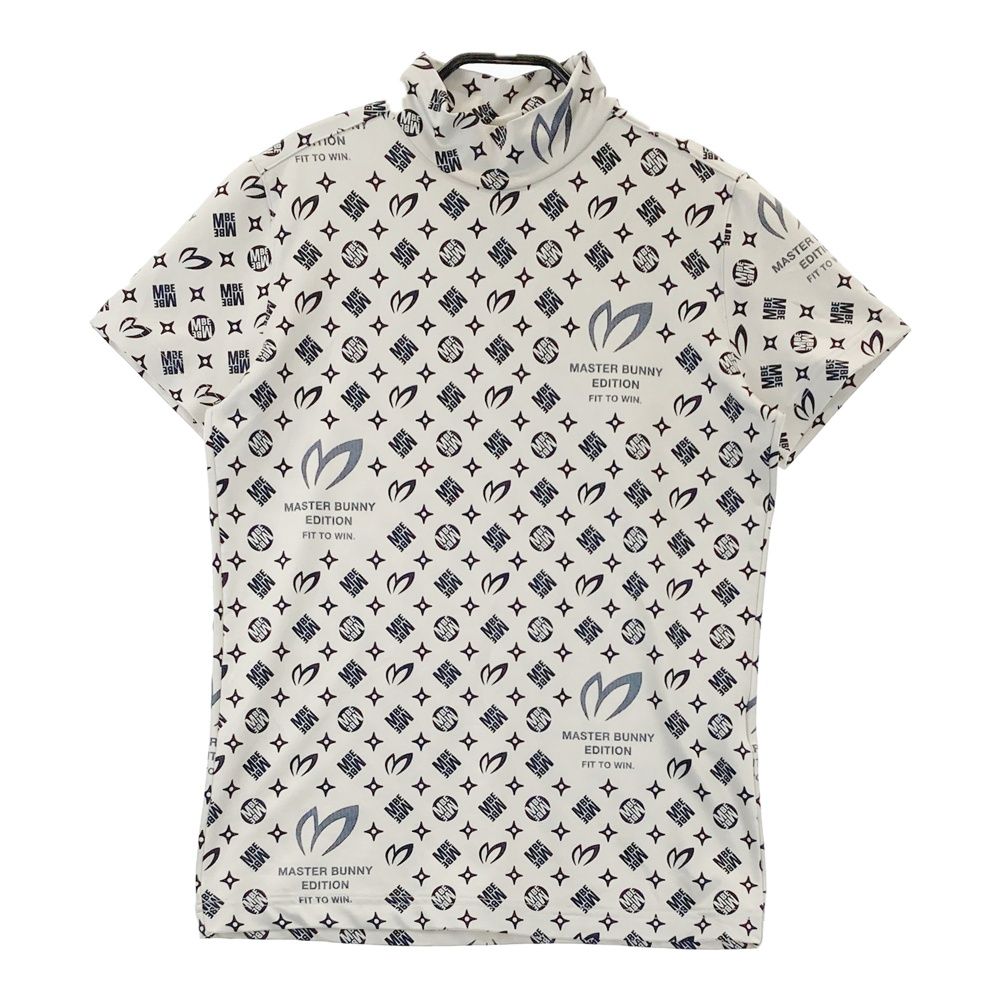マスターバニーエディション MBEロゴジャカード ハイネック半袖シャツ エコブルーMキューブジャガード長袖ハイネックカットソー | MASTER