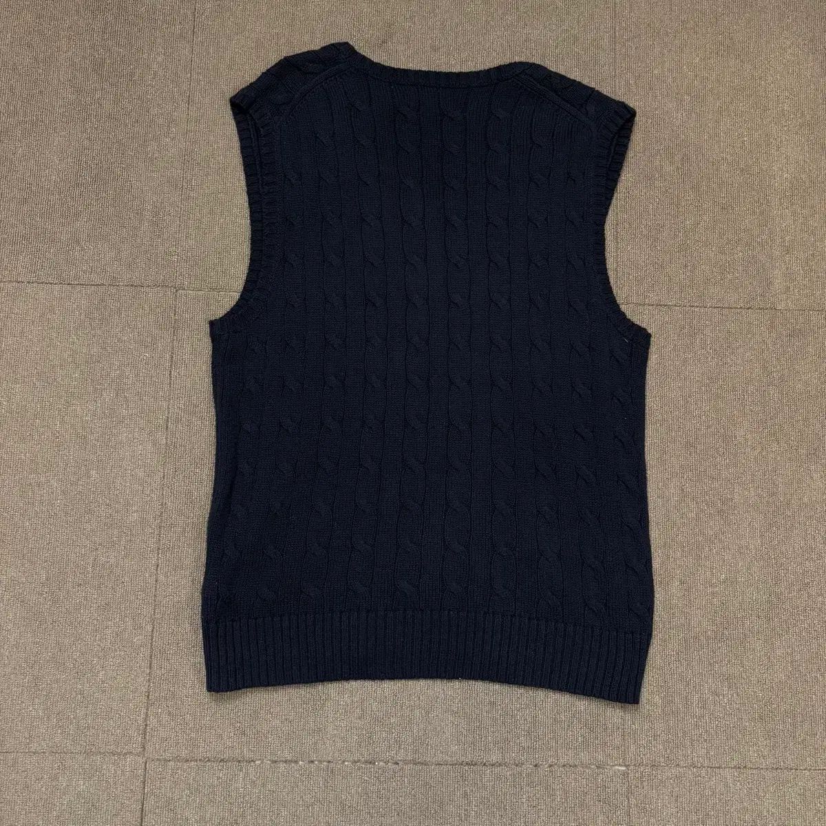 POLO ラルフローレン ポロ 新モデル ケーブル ニット ベスト - メルカリ