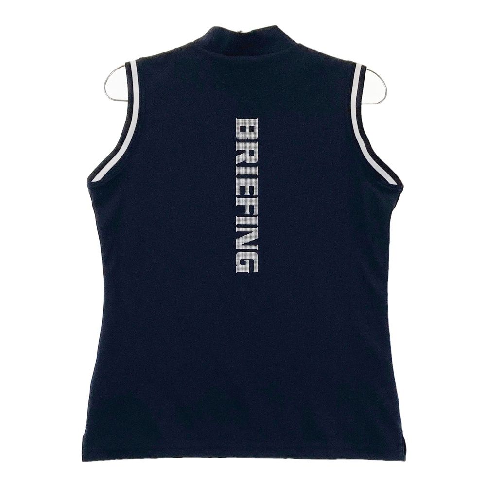 BRIEFING ネイビー Mサイズ モックネック 送料込み】BRIEFING（ブリーフィング） モックネックシャツ サイズM
