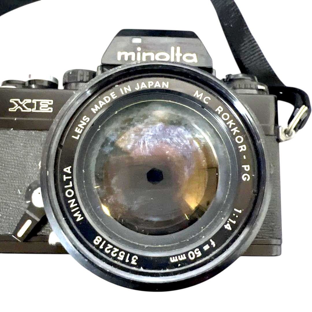 ミノルタ minolta XE PG 1:1.4 50mm フィルム カメラ レンズセット