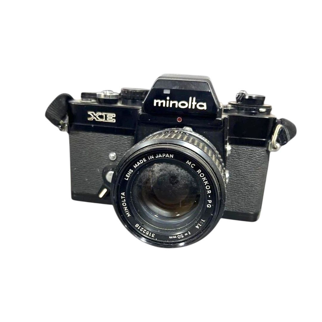 ミノルタ minolta XE PG 1:1.4 50mm フィルム カメラ レンズセット
