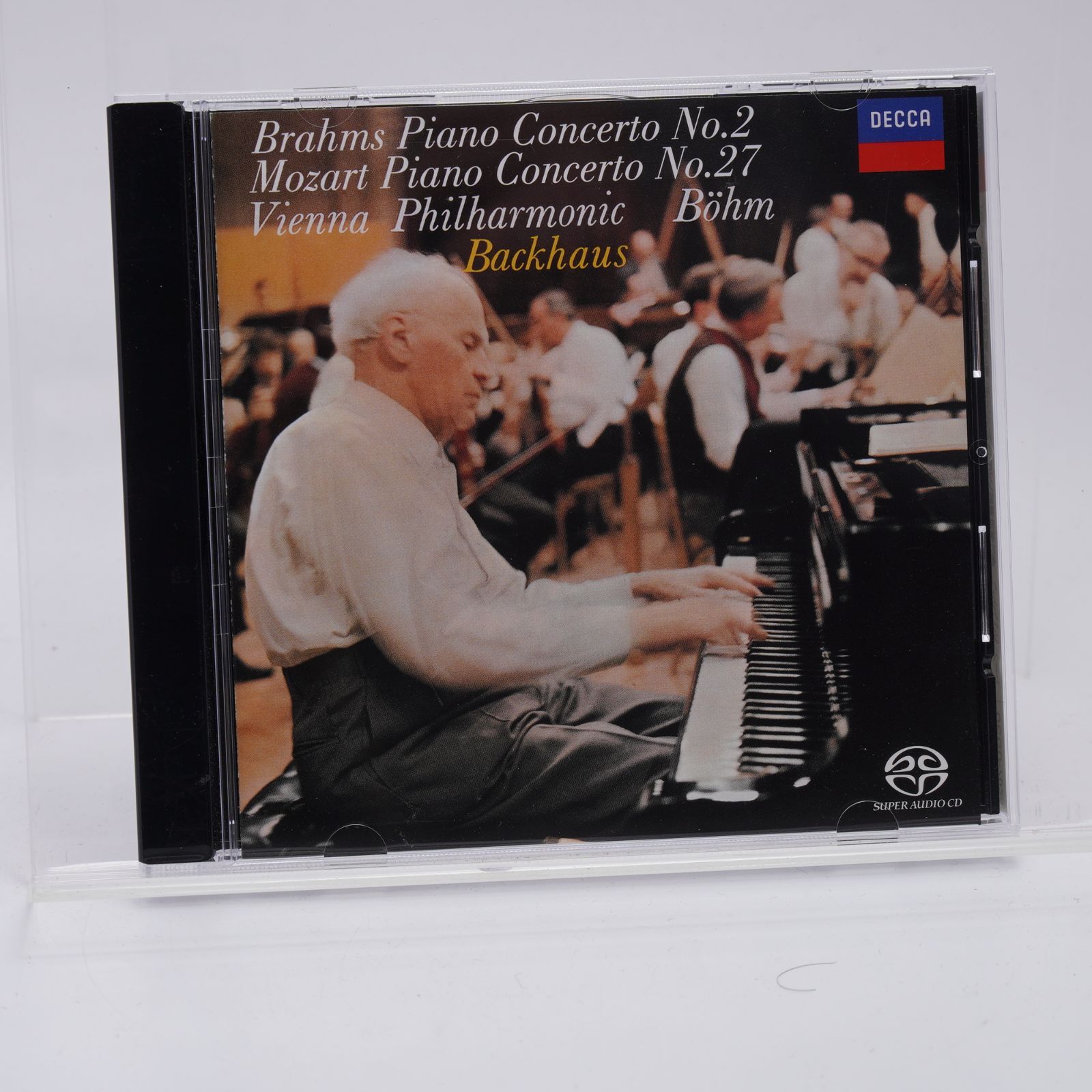 SACD ブラームス：ピアノ協奏曲第2番 モーツァルト:ピアノ協奏曲第27