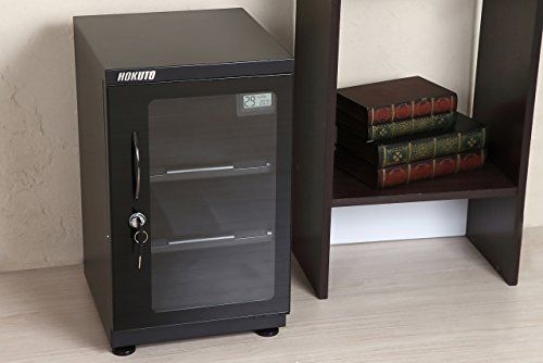 HOKUTO 防湿庫 ドライボックス HS 41 L カメラやレンズカビ対策 ECO省エネ 無振動 静音 鍵付き カメラ収納ケース m 83 aeeaca