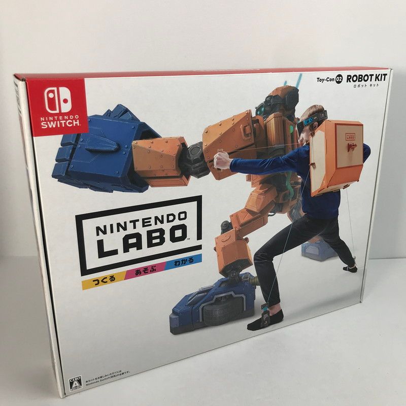 中古美品】 未使用 Nintendo Labo Toy-Con 02: Robot Kit(ACT