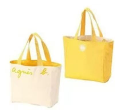 限定カラー入荷】agnès b.アニエスベー リバーシブルトートバッグ