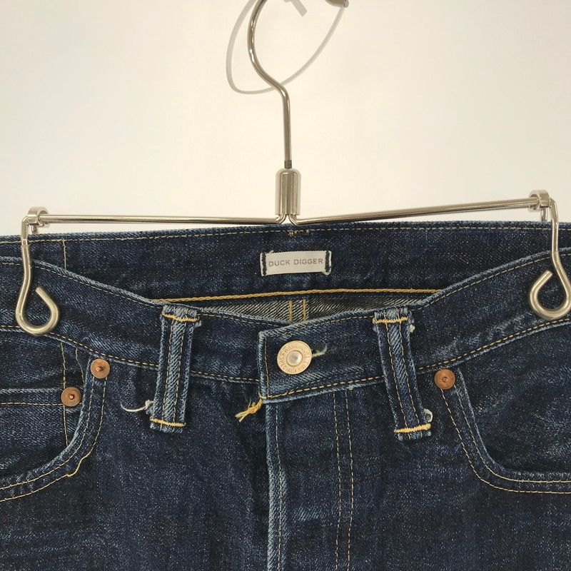 中古品】 WAREHOUSE DUCK DIGGER DENIM PANTS ウェアハウス 【156