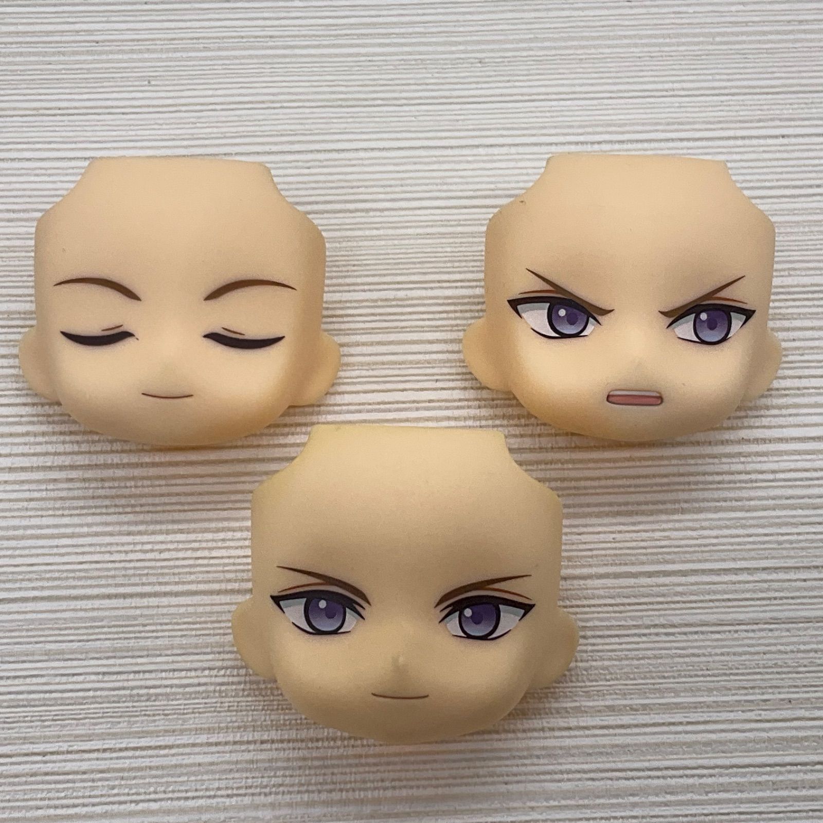 ねんどろいど 刀剣乱舞 髪パーツ フェイスパーツ 現状品 ねんどろいど へし切長谷部 顔パーツ フェイスパーツ 通常顔