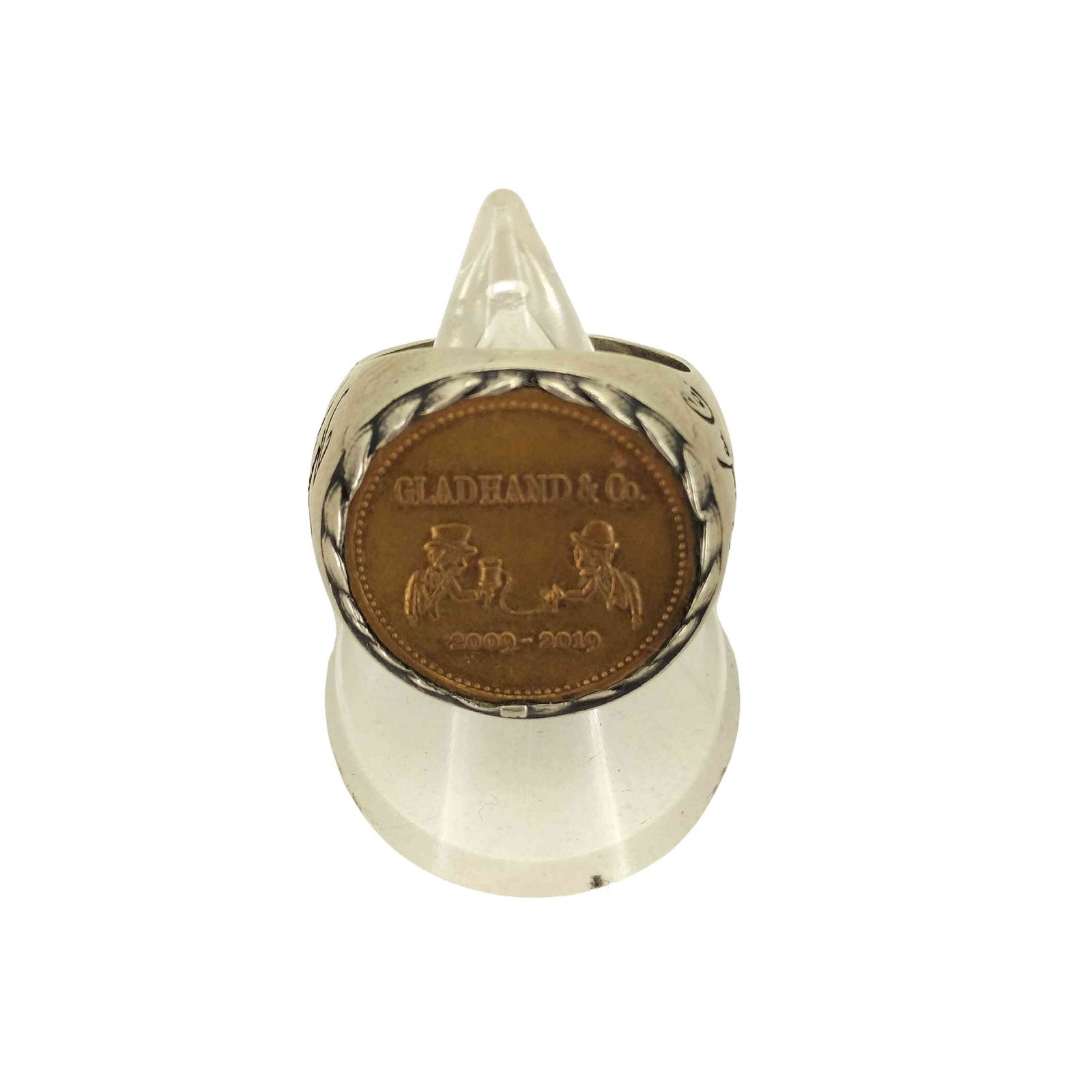 グラッドハンド GLADHAND MEDAL RING 10th ANNIVERSARY 10周年 メダル 